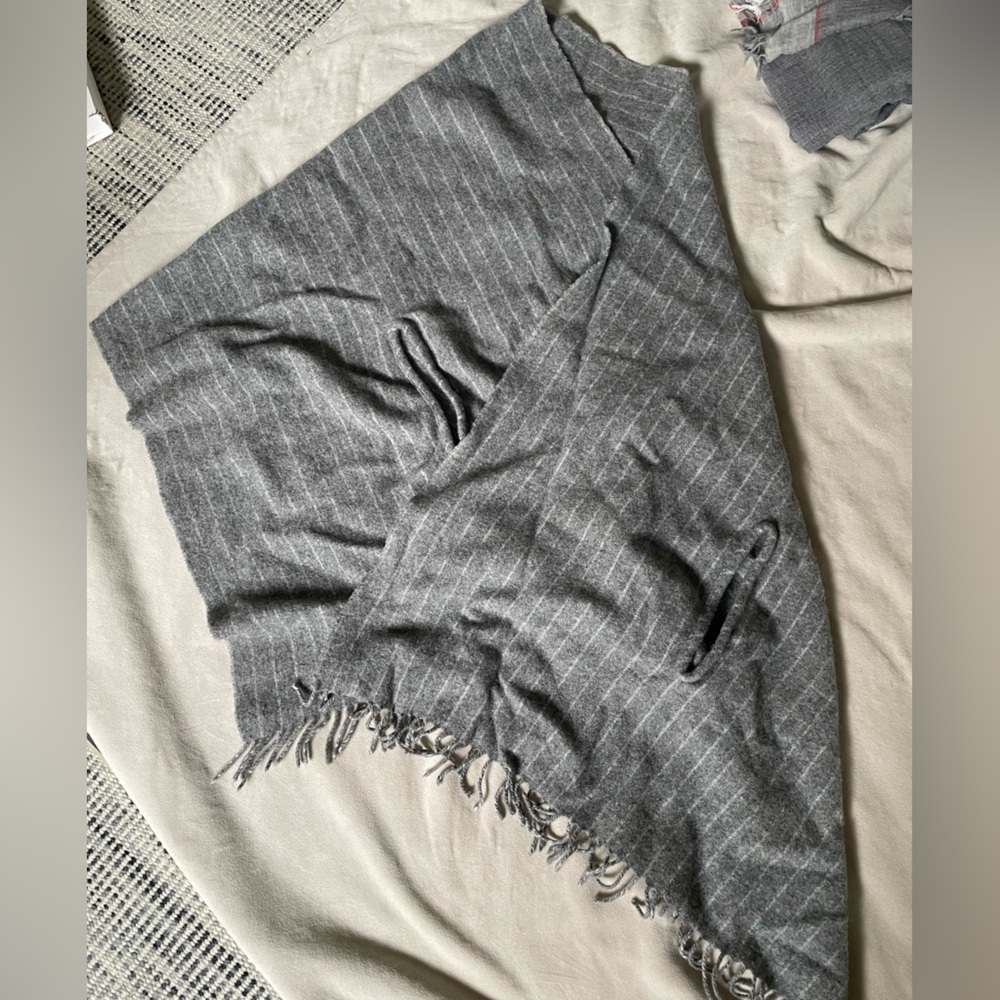 Madewell Wool Shawl with arm holes